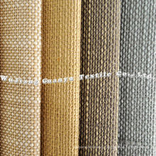 Slub Imitation Linen Fabric Polyester for Sofa Covers